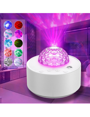 Proyector de Luz Nocturna LED Moredig Galaxy Multicolor