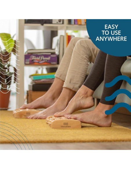 Rodillo de pies Theraflow para alivio de fascitis plantar