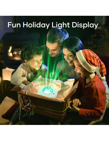 Proyector de Estrellas SUPFOO HMT-D18 Luz Nocturna Bluetooth