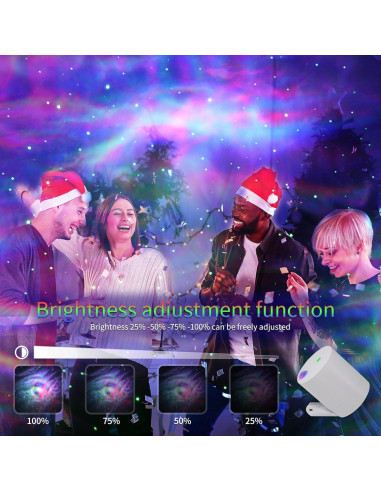 Proyector de Galaxia CAIYUE NS-100SF con Control Remoto