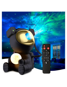 Proyector Galáctico Astronauta 2 en 1 con Control Remoto