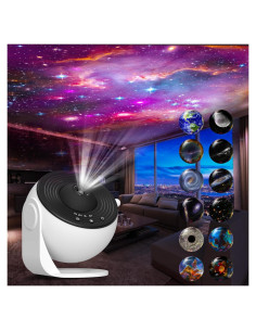 Proyector de Estrellas HD Xeefeel 13 en 1 con Temporizador
