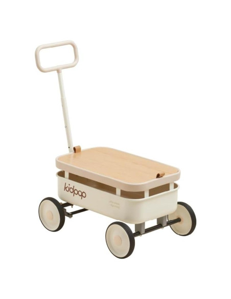 Carro de Arrastre PULA-WILD 3 en 1 para Niños Blanco