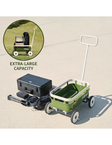 Carro de Arrastre PULA-WILD 3 en 1 para Niños Blanco