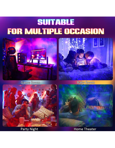 Proyector de Estrellas y Galaxia LED Shenzhen BL-HJ07