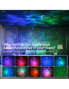 Proyector de Estrellas Itayak HJ-XKD01 con Altavoz Bluetooth 2