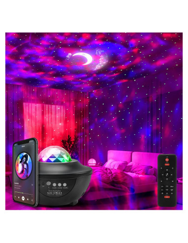 Proyector de Estrellas Sopco con Altavoz Bluetooth y Control Remoto
