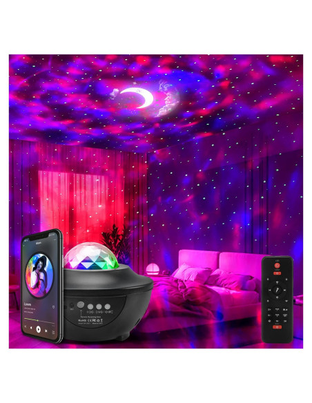 Proyector de Estrellas Sopco con Altavoz Bluetooth y Control Remoto