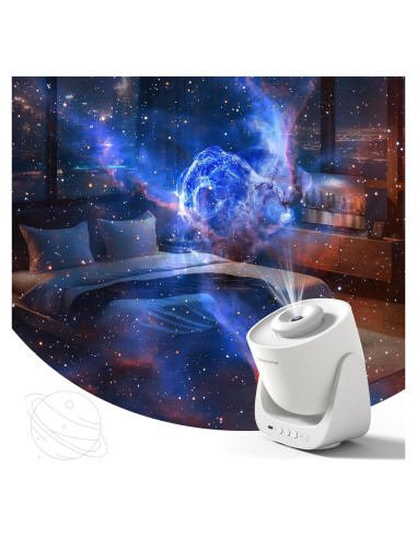 Proyector Estelar Orzorz, Luz Nocturna Galáctica 16cm