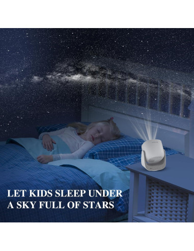 Proyector Estelar Orzorz, Luz Nocturna Galáctica 16cm