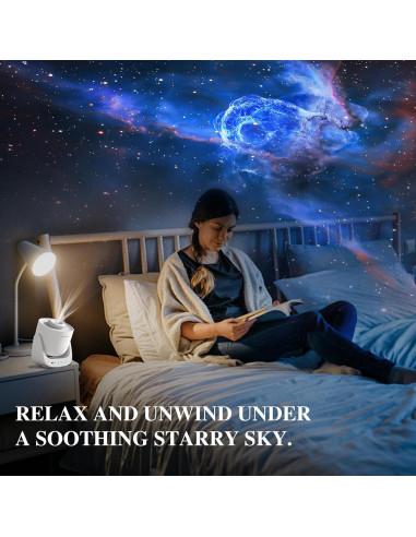 Proyector Estelar Orzorz, Luz Nocturna Galáctica 16cm