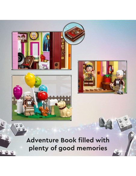 LEGO Casa Disney Pixar 'Up' 43217 598 Piezas 27 cm