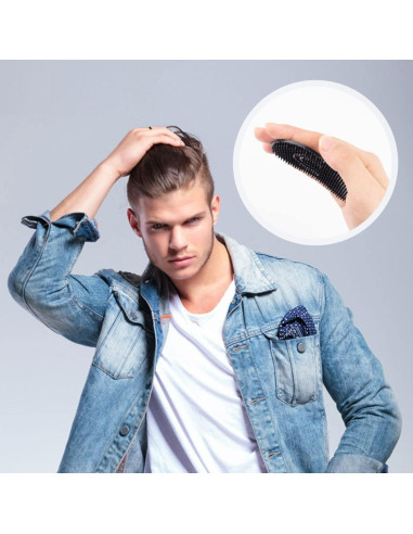 Juego de Cepillos y Peines Difenni 12 Piezas Masaje Capilar