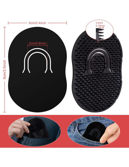 Juego de Cepillos y Peines Difenni 12 Piezas Masaje Capilar