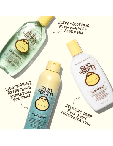 Spray Aloe Vera Cool Down Sun Bum 170 g - Cuidado Solar