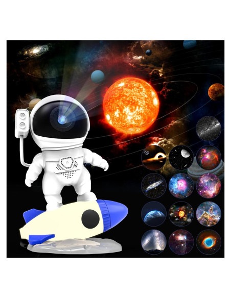 Proyector de Galaxia Nawchedo 13 en 1 Luz Nocturna HD