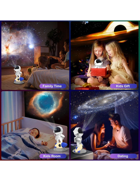 Proyector de Galaxia Nawchedo 13 en 1 Luz Nocturna HD