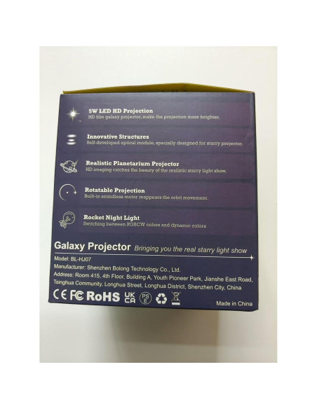 Proyector de Galaxia Nawchedo 13 en 1 Luz Nocturna HD