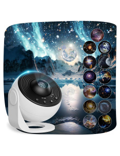 Proyector Planetario Fussion UGL0097 Luz Nocturna 13 en 1