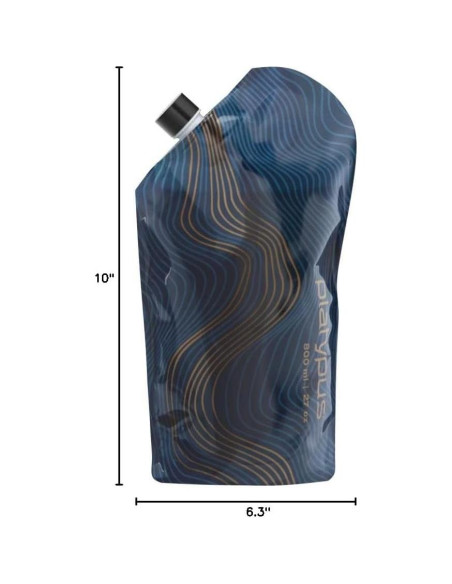 Botella de Vino Flexible Platypus PlatyPreserve 800ml Azul