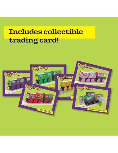 Paquete de Carga de Tren de Madera - Twinkle Toys - 7 Piezas