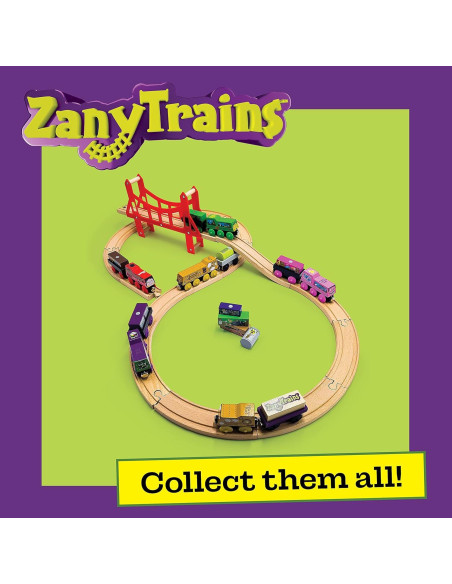Paquete de Carga de Tren de Madera - Twinkle Toys - 7 Piezas Paquete de Carga de Tren de Madera - Twinkle Toys - 7 Piezas