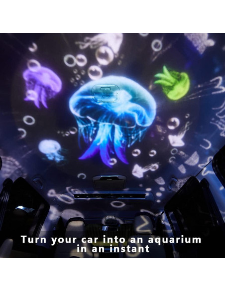 Proyector de Luz Nocturna KELAHOUSE Estrellado 360 para Niños