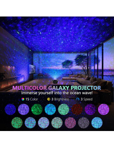 Proyector de Galaxia FlyEagle con Bluetooth y Control Remoto 2