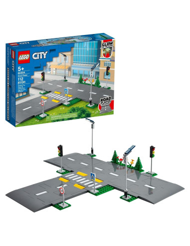 LEGO City Placas de Carretera 60304 - Set de Construcción 112 Piezas