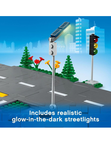 LEGO City Placas de Carretera 60304 - Set de Construcción 112 Piezas