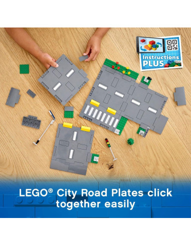 LEGO City Placas de Carretera 60304 - Set de Construcción 112 Piezas