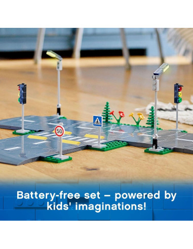 LEGO City Placas de Carretera 60304 - Set de Construcción 112 Piezas