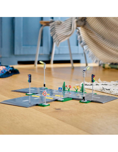 LEGO City Placas de Carretera 60304 - Set de Construcción 112 Piezas