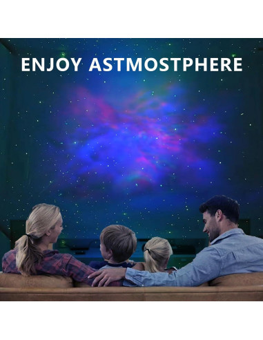 Proyector de Estrellas WHD Astronauta con Control Remoto 21.5cm