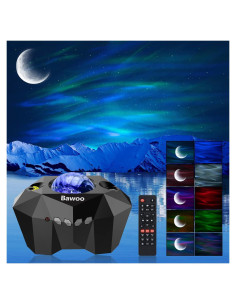 Proyector de Luz Estelar Bawoo AC6923 con Bluetooth y Control Remoto