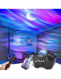 Proyector de Luz Estelar Bawoo AC6923 con Bluetooth y Control Remoto 2