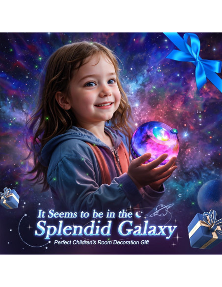 Proyector de Estrellas Galaxy TK - 15 Colores, Bluetooth, Ruido Blanco