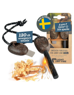 Encendedor de fuego Light My Fire FireSteel Army - 12,000 golpes