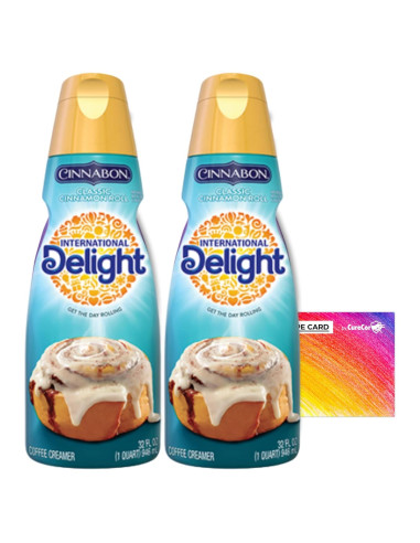 Crema de Café Líquida International Delight - 2 Botellas 946ml
