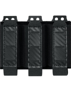 Soporte Triple para Revistas 9mm OEBABE Nylon Táctico 2