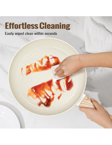 Juego de Ollas y Sartenes SouxMux 12 Piezas Antiadherente