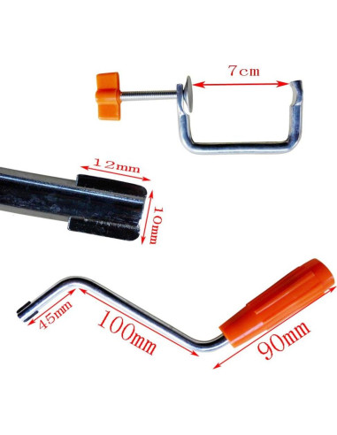 Mango de Repuesto CfoPiryx para Máquina de Pasta 45x10cm