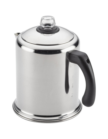 Cafetera Percoladora Farberware 47053 Acero Inoxidable 12 Tazas