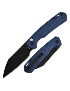 Cuchillo de Bolsillo CJRB Pyrite-Light 8.49 cm Azul EDC