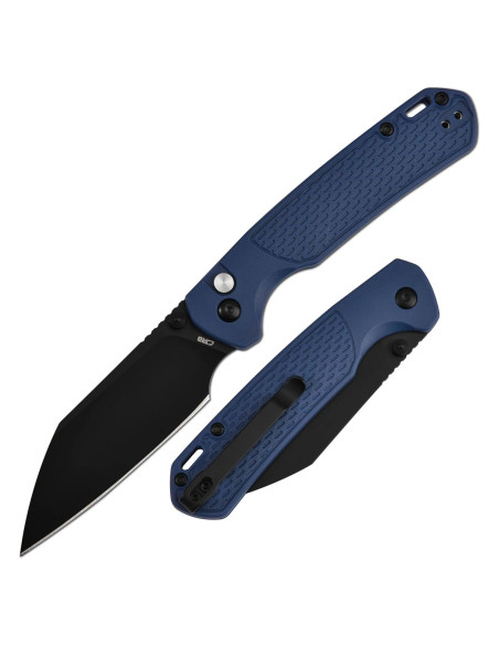 Cuchillo de Bolsillo CJRB Pyrite-Light 8.49 cm Azul EDC