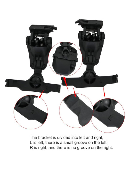 Adaptador Táctico HEARFALCOM para Casco con Auriculares