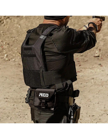 Bolsa Médica Táctica PETAC GEAR IFAK Molle 13.97x19.05cm