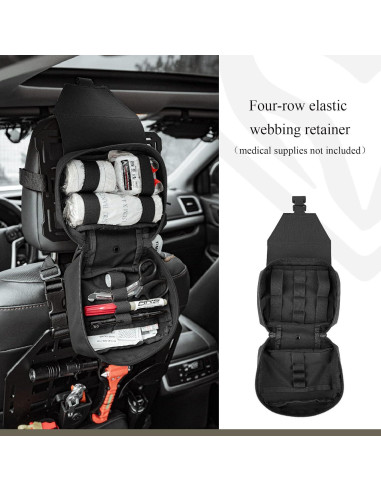 Bolsa Médica Táctica PETAC GEAR IFAK Molle 13.97x19.05cm