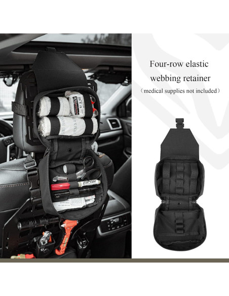 Bolsa Médica Táctica PETAC GEAR IFAK Molle 13.97x19.05cm