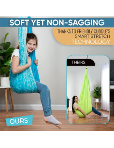 Columpio Sensorial QLE Doble Capa 139,7x154,9 cm 300 kg 2